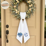 Christmas Personalized Wreath Sash — image 4