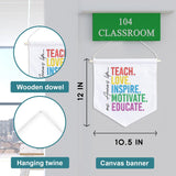 Personalized Embroidered Teacher Banner — 9 — image 6