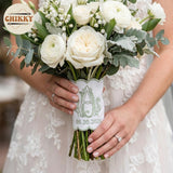 Personalized Embroidered Bouquet Sash — 2 — image 6