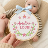 Personalized Embroidered Baby Name Hoop — 2 — image 5