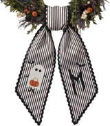 Halloween Personalized Wreath Sash