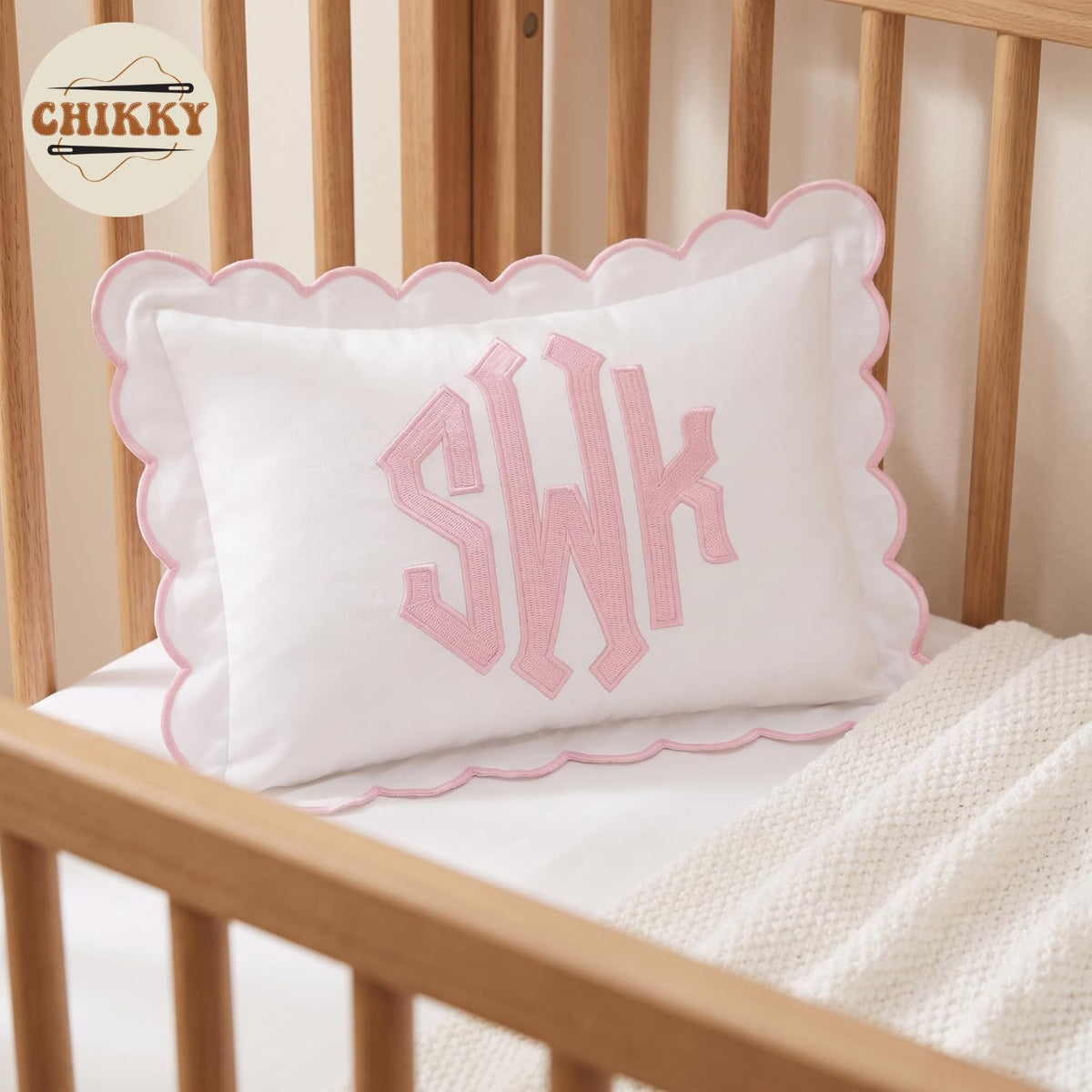 Personalized Embroidered Pillow Cover — 8 — image 2