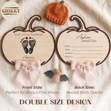 Personalized Wooden Birth Announcement Sign — image 7
