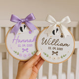 Personalized Embroidered Baby Name Hoop — 4 — image 3