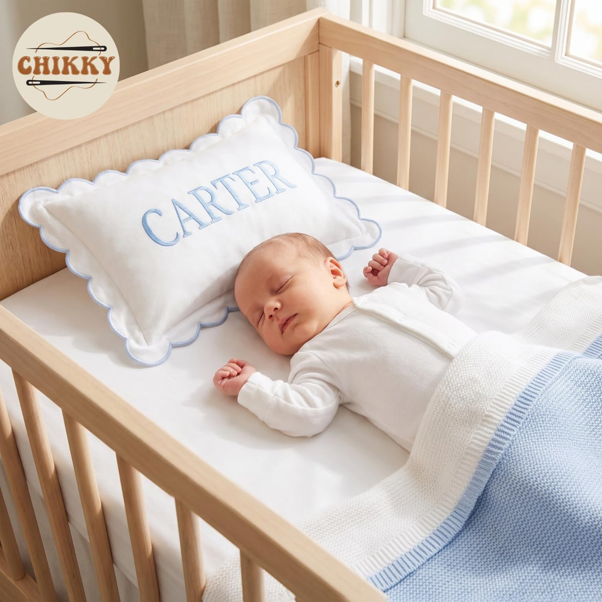 Personalized Embroidered Pillow Cover — 23 — image 2