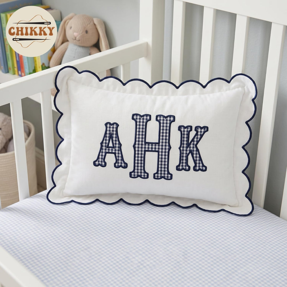 Personalized Embroidered Pillow Cover — 18 — image 5