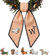 Halloween Personalized Wreath Sash