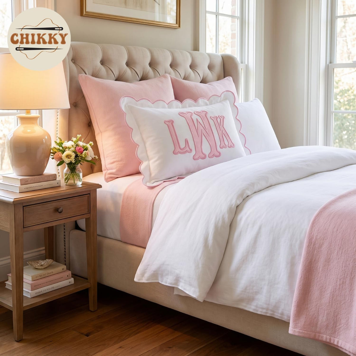 Personalized Embroidered Pillow Cover — image 6