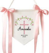 Personalized Embroidered Baby Name Banner — 2