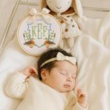 Personalized Embroidered Baby Name Hoop — 11 — image 4
