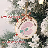 Personalized Baby's First Christmas Ornament — 6 — image 6