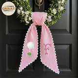 Monogram Personalized Wreath Sash — 7 - Golf Master — image 3