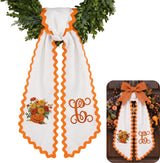 Christmas Personalized Wreath Sash — 26