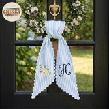 Monogram Personalized Wreath Sash — 3 - Daisy — image 5