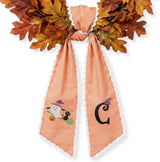 Halloween Personalized Wreath Sash