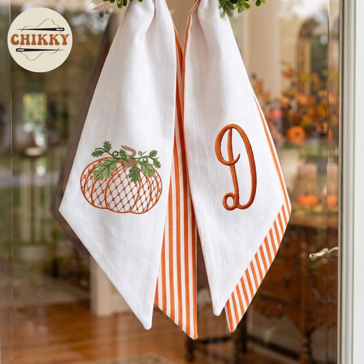 Halloween Personalized Wreath Sash — image 3