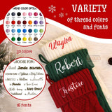 Personalized Embroidered Christmas Stocking — Style 3 — image 4