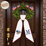 Patriotic Personalized Wreath Sash — image 5