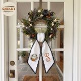 Halloween Personalized Wreath Sash — image 4