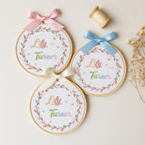 Personalized Embroidered Baby Name Hoop — 15 — image 2