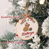 Personalized Baby's First Christmas Ornament — 10 — image 6