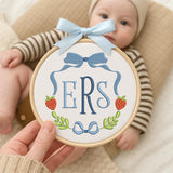 Personalized Embroidered Baby Name Hoop — 1 — image 5