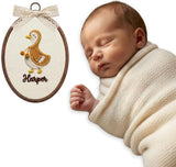 Personalized Embroidered Baby Name Hoop — 6