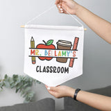 Personalized Embroidered Teacher Banner — 3 — image 9