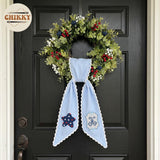 Patriotic Personalized Wreath Sash — 7 - Star — image 3