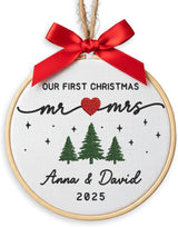 Personalized Baby's First Christmas Ornament