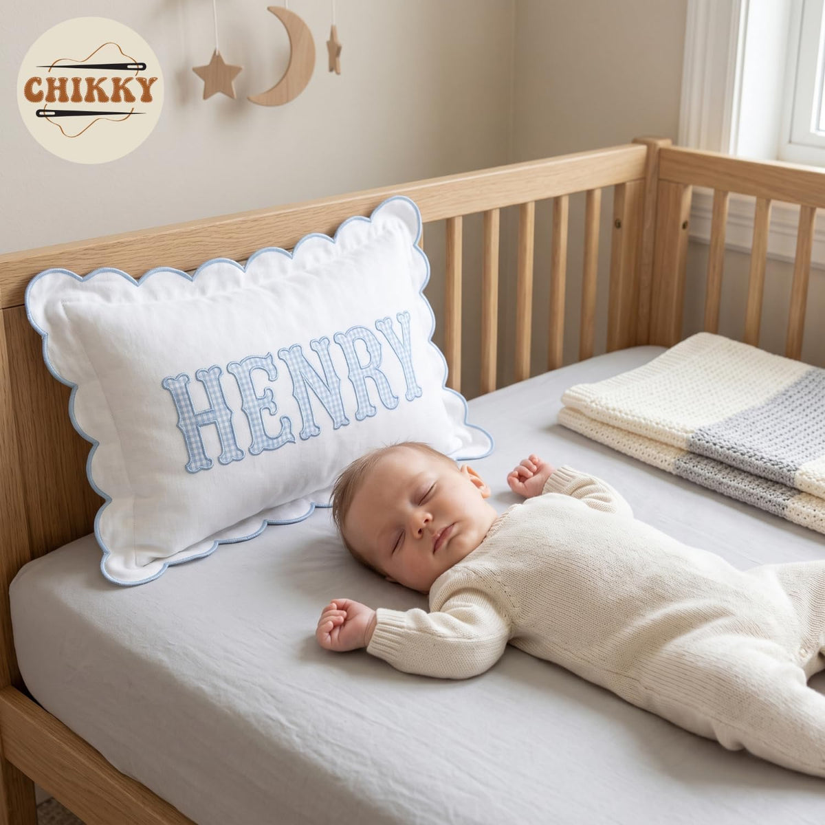 Personalized Embroidered Pillow Cover — 14 — image 3