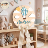 Personalized Wooden Birth Announcement Sign — image 4