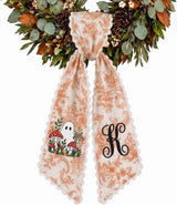 Halloween Personalized Wreath Sash