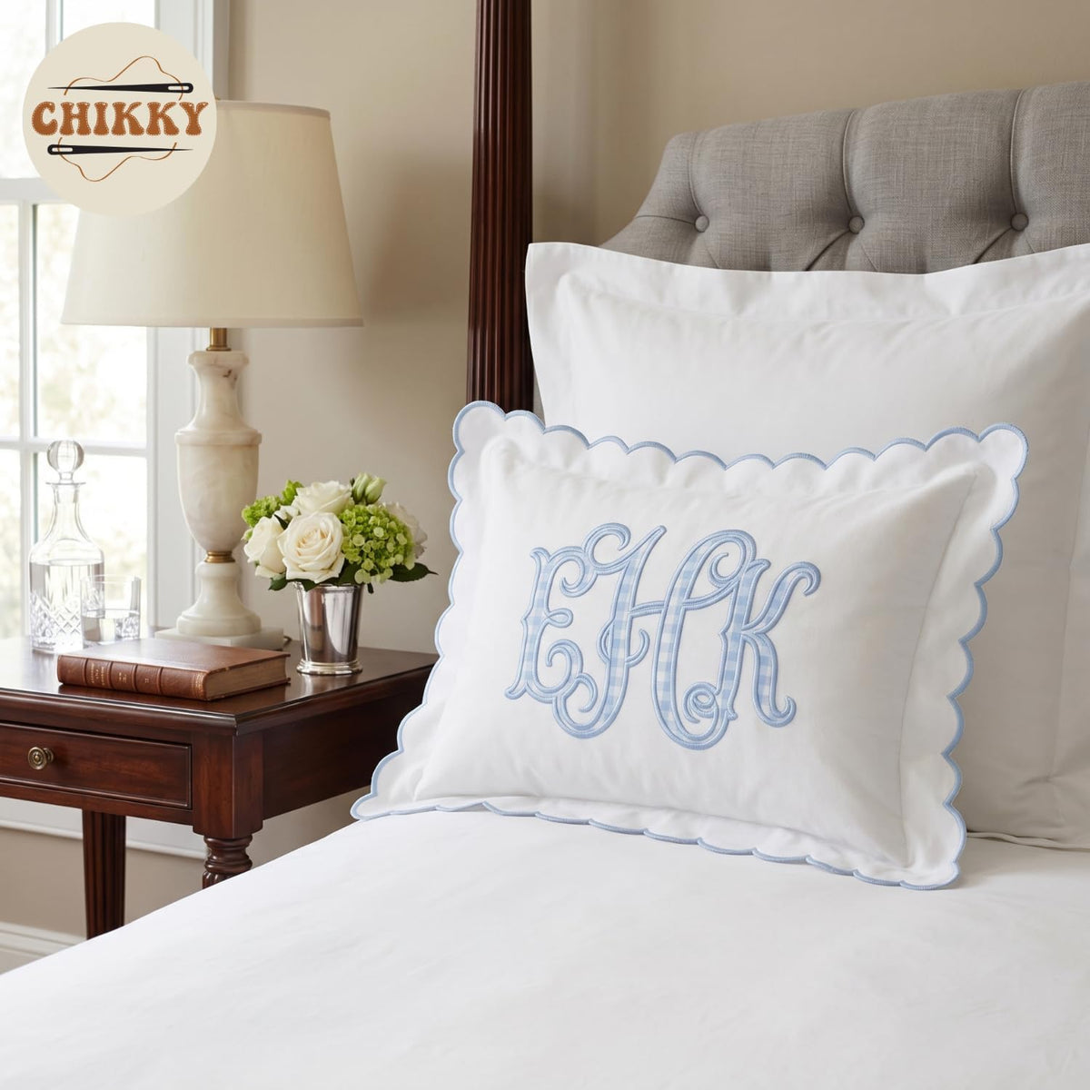 Personalized Embroidered Pillow Cover — image 5