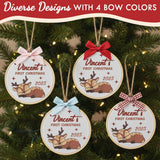 Personalized Baby's First Christmas Ornament — 6 — image 5