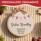 Personalized Baby's First Christmas Ornament — 5 — image 8