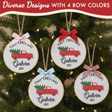 Personalized Baby's First Christmas Ornament — 4 — image 5