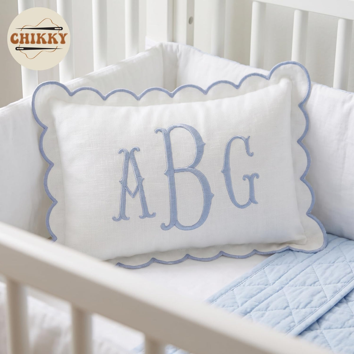 Personalized Embroidered Pillow Cover — 22 — image 2