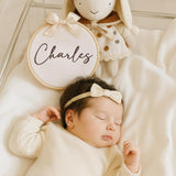 Personalized Embroidered Baby Name Hoop — 9 — image 4