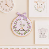 Personalized Embroidered Baby Name Hoop — 6 — image 7