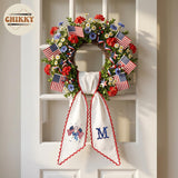 Monogram Personalized Wreath Sash — 10 - Monogram — image 5