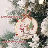 Personalized Baby's First Christmas Ornament — 1 — image 6
