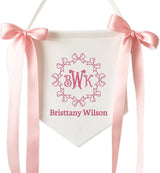 Personalized Embroidered Baby Name Banner — 14