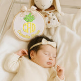 Personalized Embroidered Baby Name Hoop — 2 — image 4