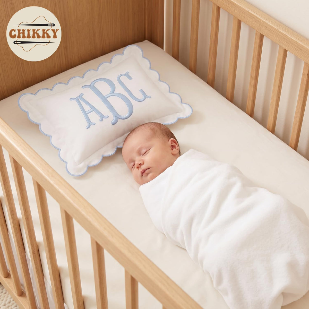 Personalized Embroidered Pillow Cover — 14 — image 3