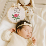 Personalized Embroidered Baby Name Hoop — 15 — image 4