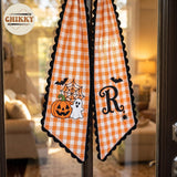 Halloween Personalized Wreath Sash — image 4