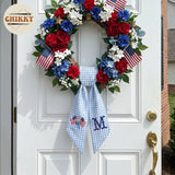 Monogram Personalized Wreath Sash — 10 - Monogram — image 4