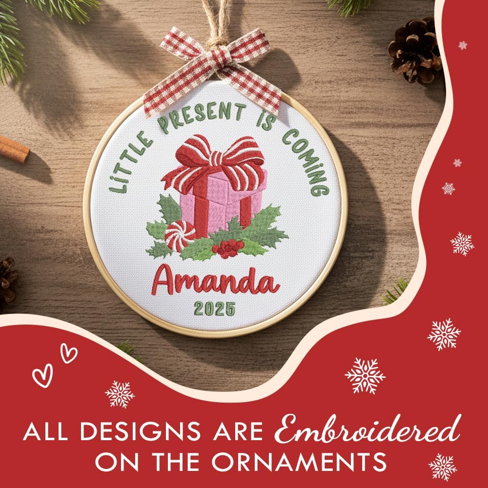 Personalized Baby's First Christmas Ornament — 12 — image 4