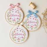 Personalized Embroidered Baby Name Hoop — 4 — image 2